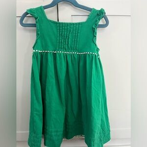 Mini Boden Vibrant Green Sleeveless Dress